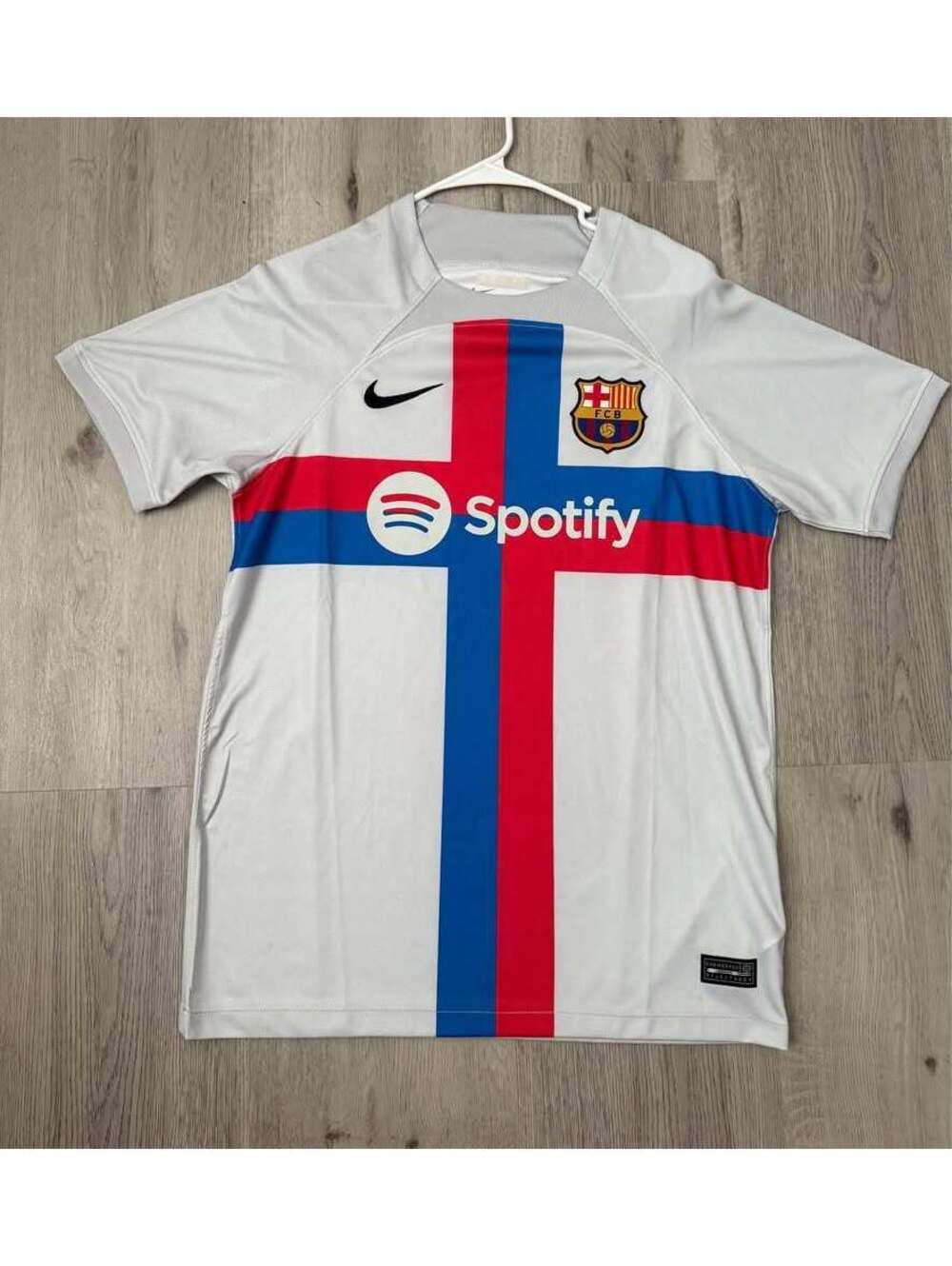 Barcelona soccer Jersey adult medium new with tags